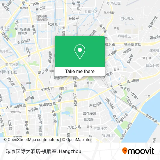 瑞京国际大酒店-棋牌室 map