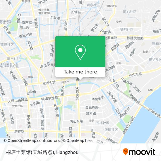 桐庐土菜馆(天城路点) map