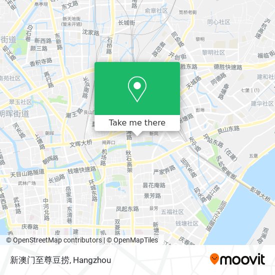 新澳门至尊豆捞 map
