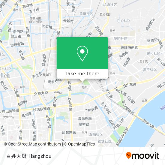 百姓大厨 map