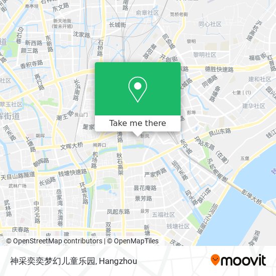 神采奕奕梦幻儿童乐园 map