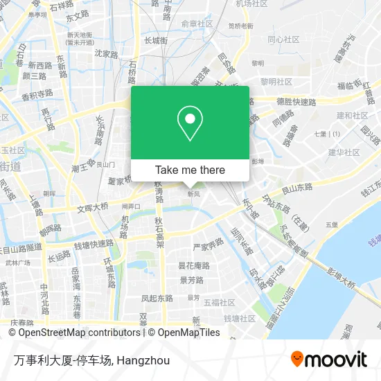 万事利大厦-停车场 map