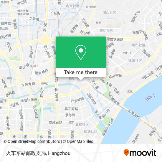 火车东站邮政支局 map