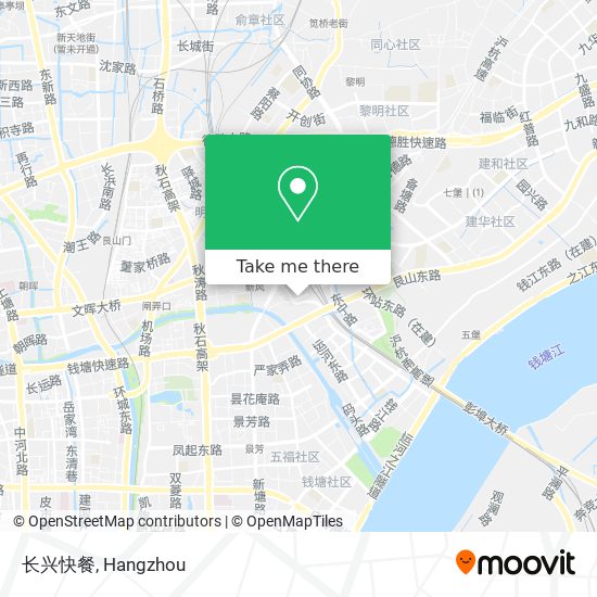 长兴快餐 map