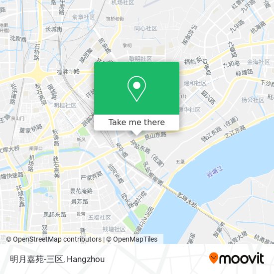 明月嘉苑-三区 map