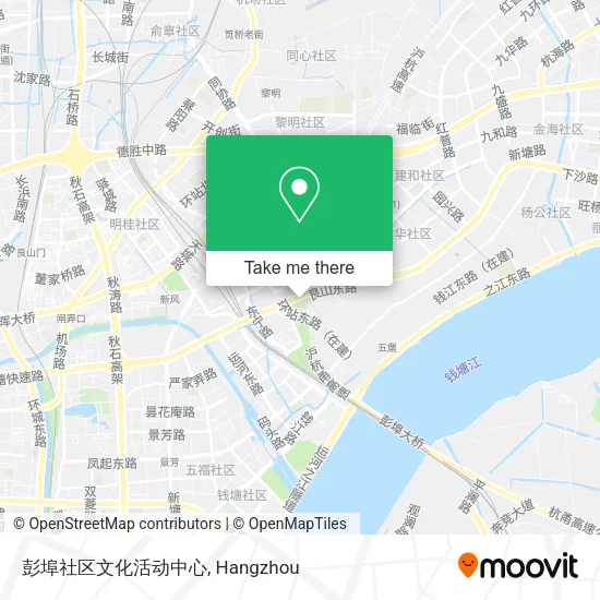 彭埠社区文化活动中心 map