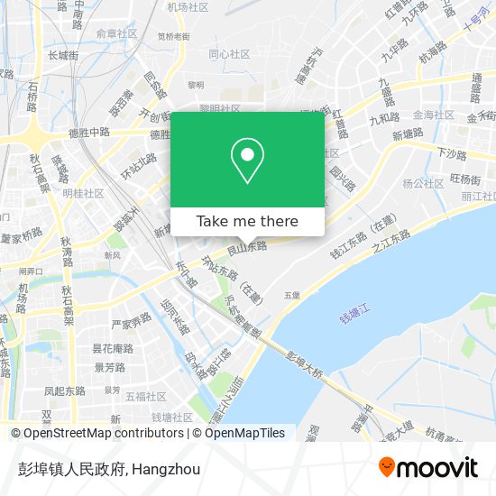 彭埠镇人民政府 map