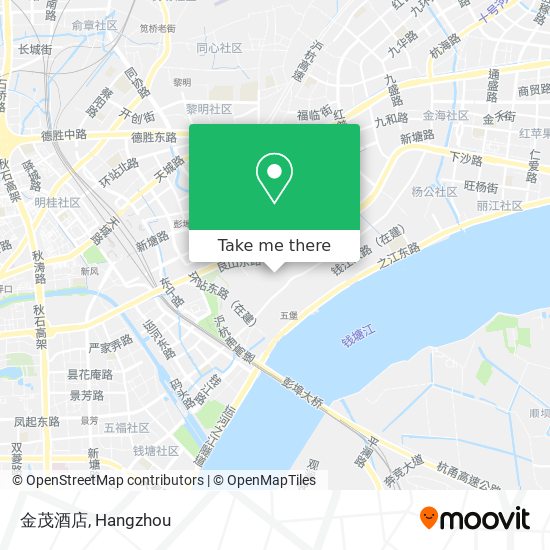 金茂酒店 map