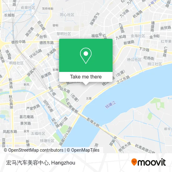 宏马汽车美容中心 map