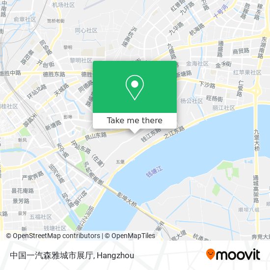 中国一汽森雅城市展厅 map