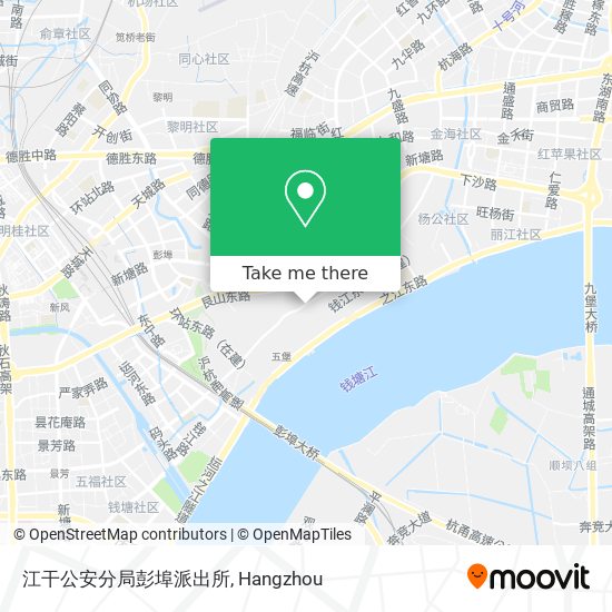 江干公安分局彭埠派出所 map