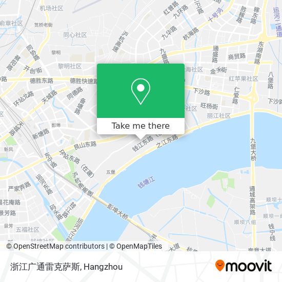 浙江广通雷克萨斯 map