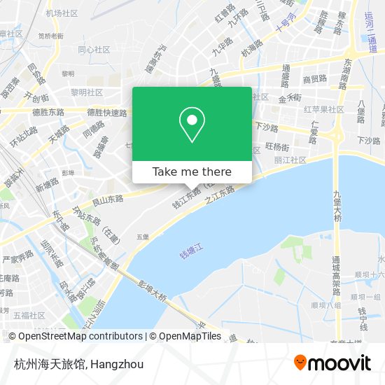 杭州海天旅馆 map