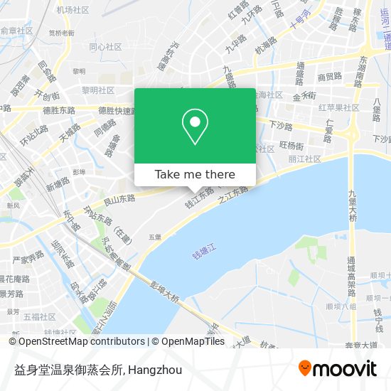 益身堂温泉御蒸会所 map