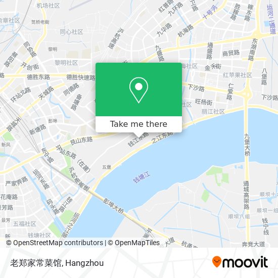 老郑家常菜馆 map