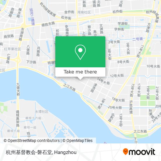 杭州基督教会-磐石堂 map