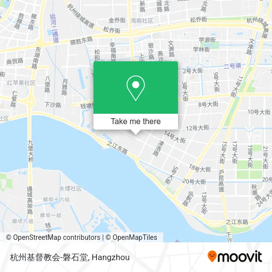 杭州基督教会-磐石堂 map