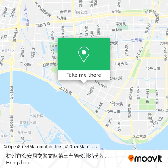 杭州市公安局交警支队第三车辆检测站分站 map