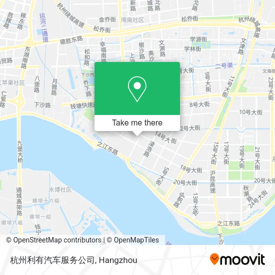 杭州利有汽车服务公司 map