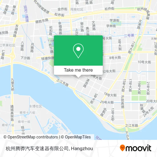 杭州腾骅汽车变速器有限公司 map