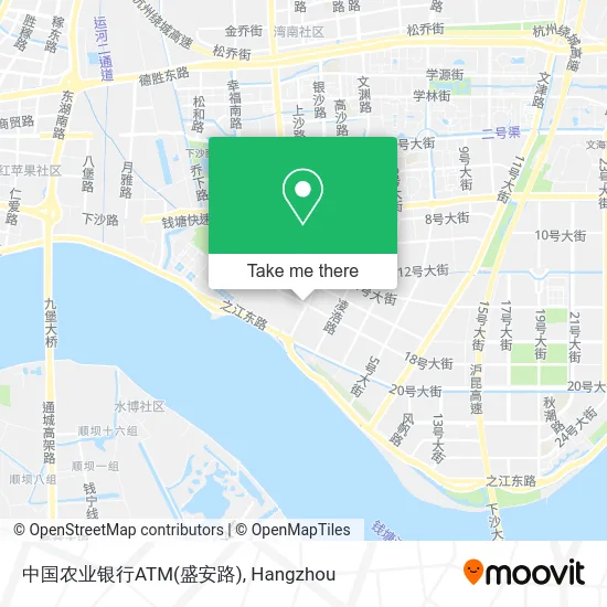 中国农业银行ATM(盛安路) map