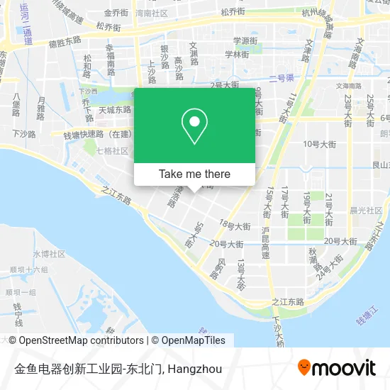 金鱼电器创新工业园-东北门 map