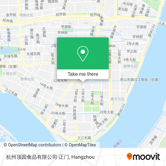 杭州顶园食品有限公司-正门 map