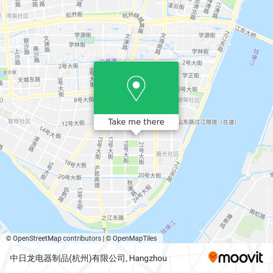 中日龙电器制品(杭州)有限公司 map