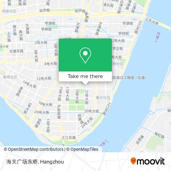 海关广场东桥 map