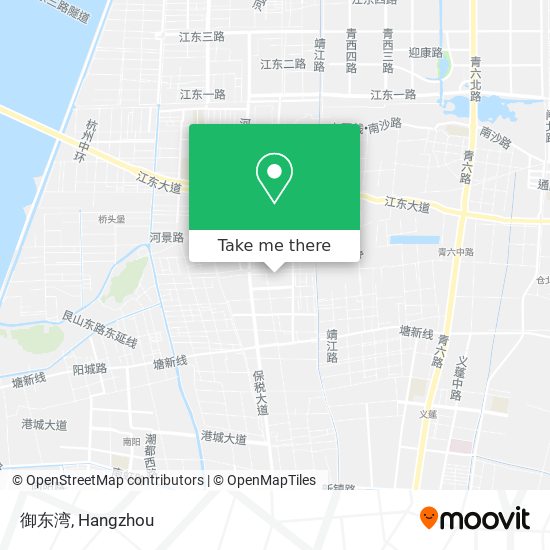 御东湾 map