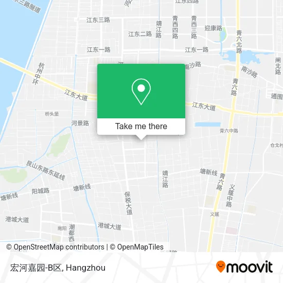 宏河嘉园-B区 map