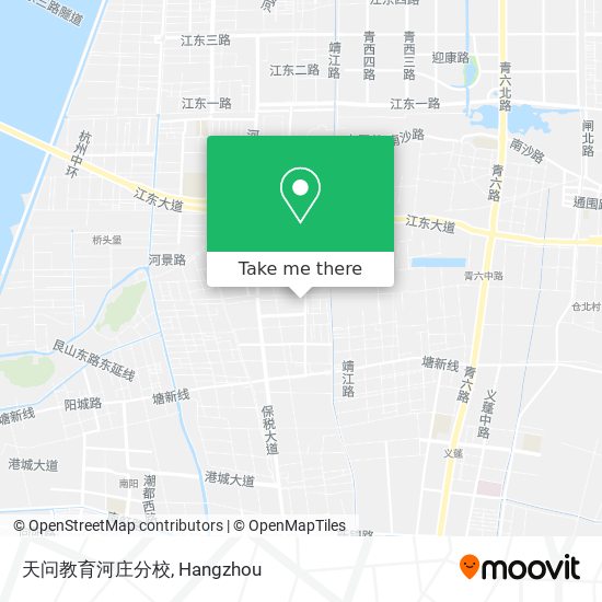 天问教育河庄分校 map