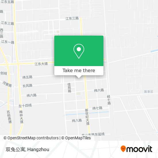 双兔公寓 map