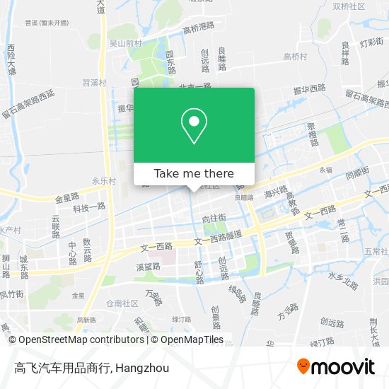 高飞汽车用品商行 map