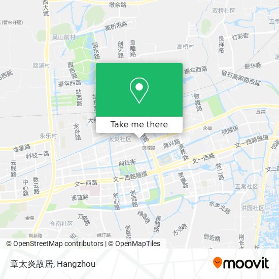 章太炎故居 map