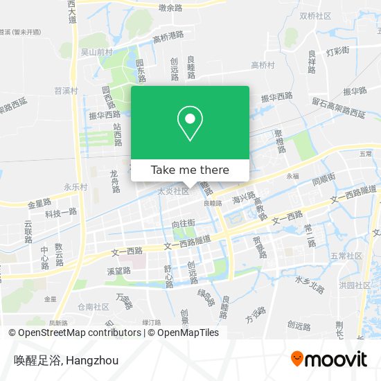 唤醒足浴 map