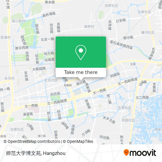 师范大学博文苑 map