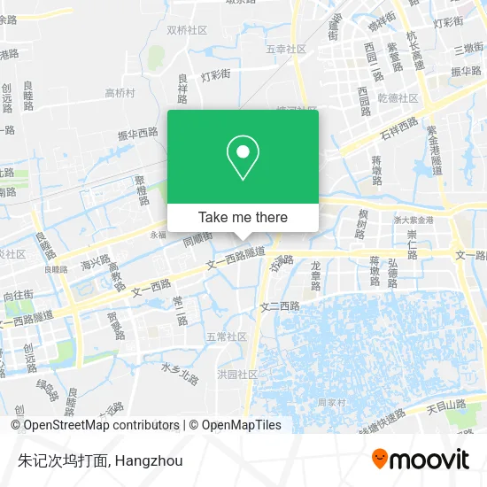 朱记次坞打面 map