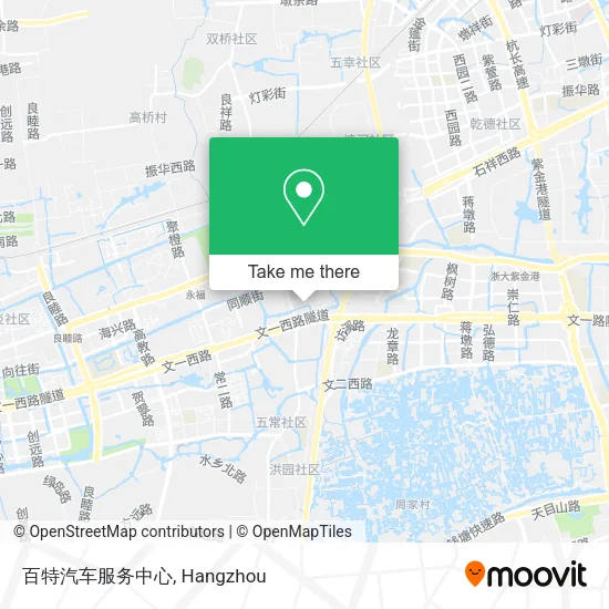 百特汽车服务中心 map