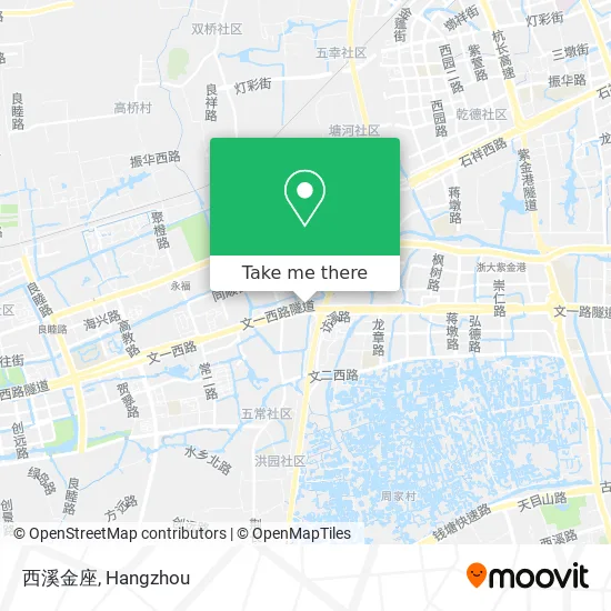 西溪金座 map