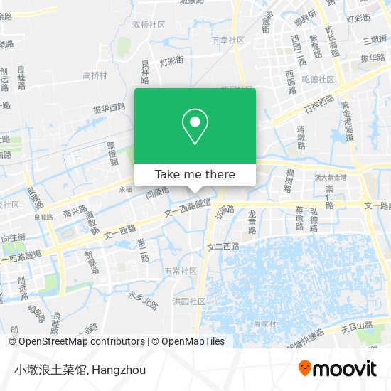 小墩浪土菜馆 map