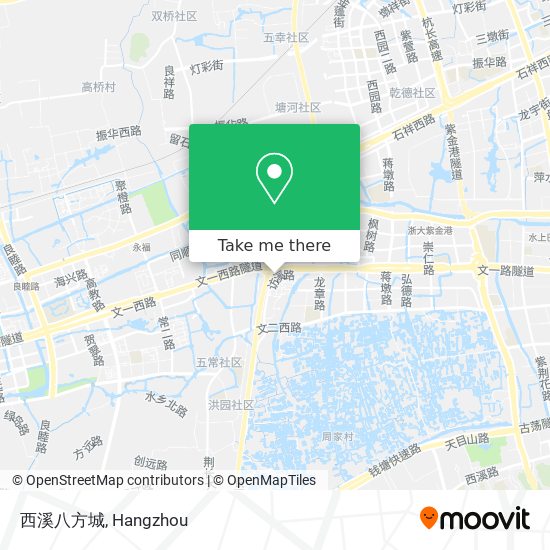 西溪八方城 map