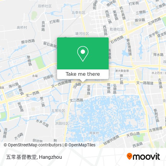 五常基督教堂 map