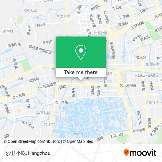 沙县小吃 map