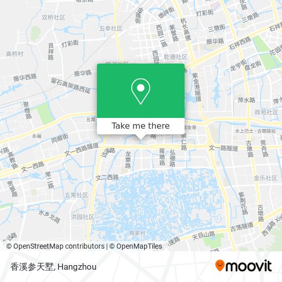 香溪参天墅 map