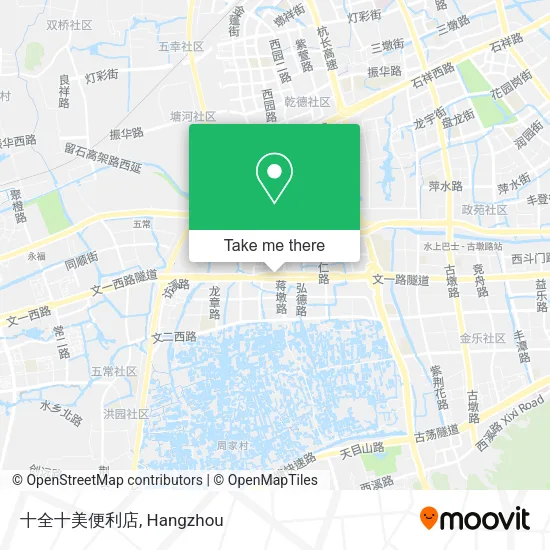 十全十美便利店 map
