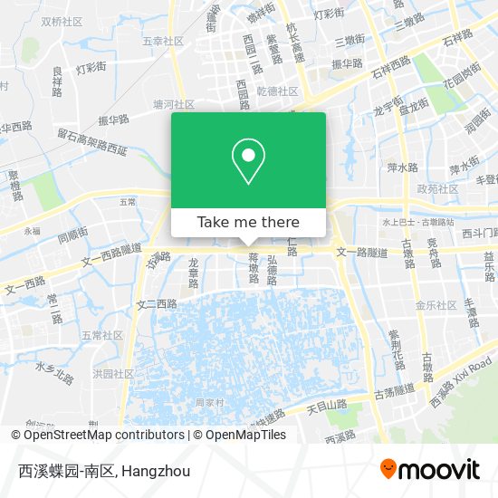 西溪蝶园-南区 map