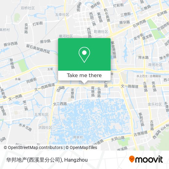 华邦地产(西溪里分公司) map