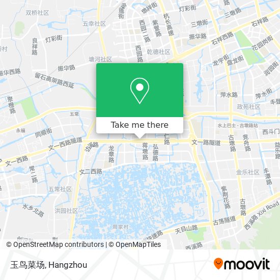 玉鸟菜场 map