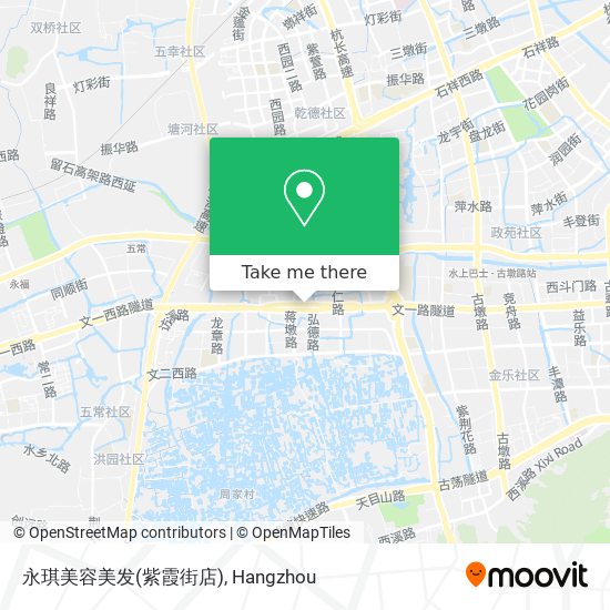 永琪美容美发(紫霞街店) map